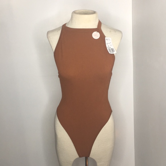 Forever 21 Tops - NWT Forever 21 ribbed knit bodysuit NWT